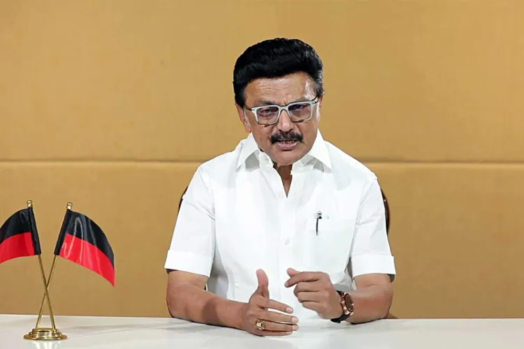 Tamil Nadu former Chief Minister and DMK President M. K. Stalin