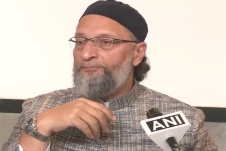 All India Majlis-e-Ittehadul Muslimeen (AIMIM) chief Asaduddin Owaisi 