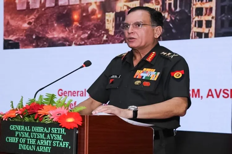Chief of the Army Staff General Dhiraj Seth 