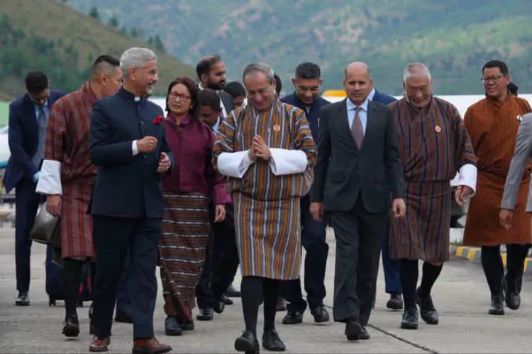 External Affairs Minister S Jaishankar in Paro, Bhutan
