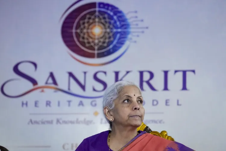 Union Finance Minister Nirmala Sitharaman