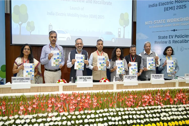 NITI Aayog Launches Second Edition of India Electric Mobility Index 