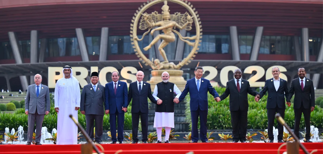 Leaders of the BRICS Member nations in New Delhi