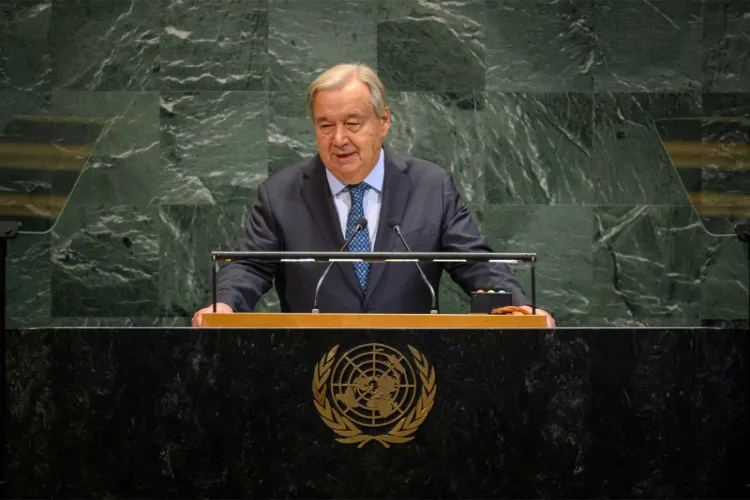 United Nations Secretary-General Antonio Guterres 