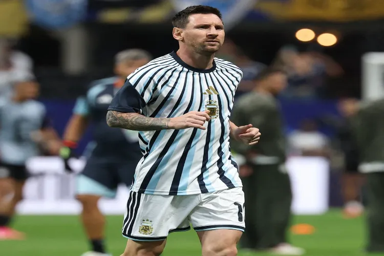 Football icon Lionel Messi 