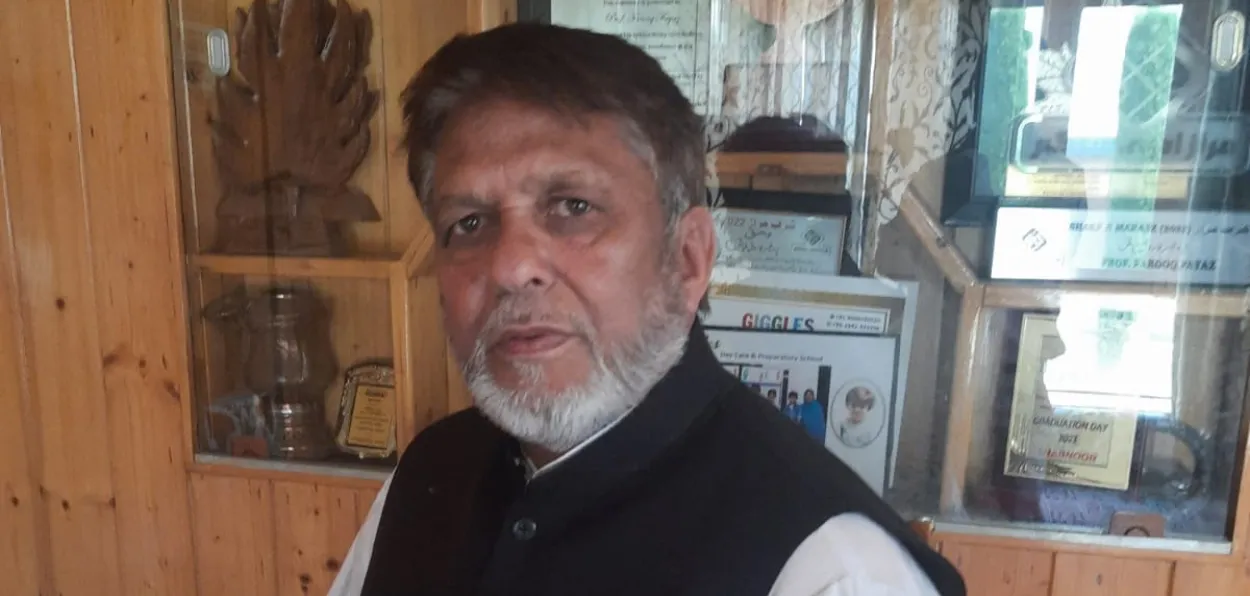 Prof Farooq Fayaz (Bhat), a Sahitya Academy awardee