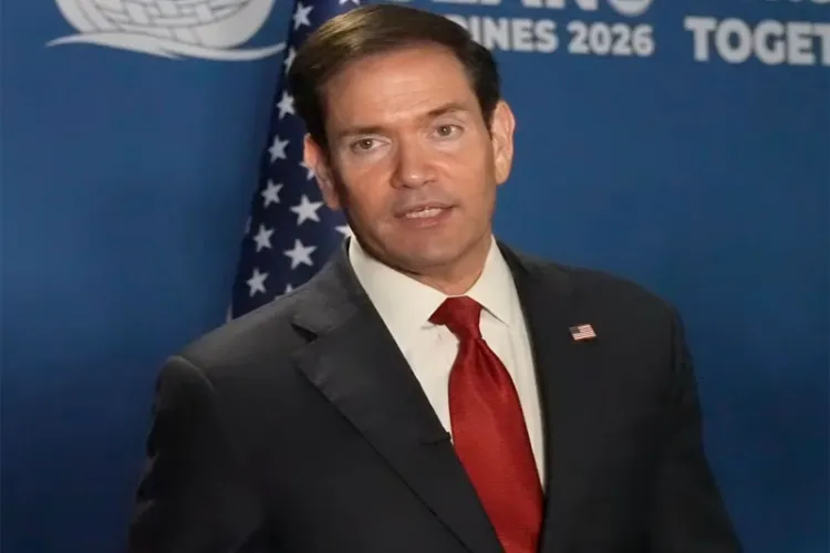 US Secretary of State Marco Rubio 
