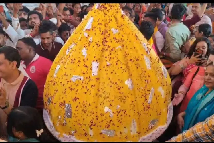 251-kg modak-shaped cake offered to Shreemant Dagdusheth Halwai Ganpati idol 