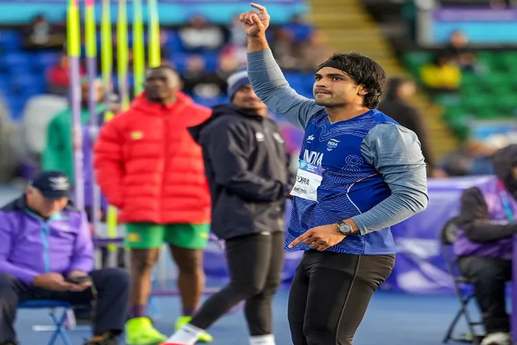 Olympic champion javelin thrower Neeraj Chopra