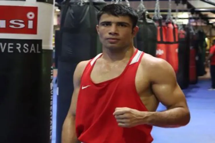 Indian boxer Sumit