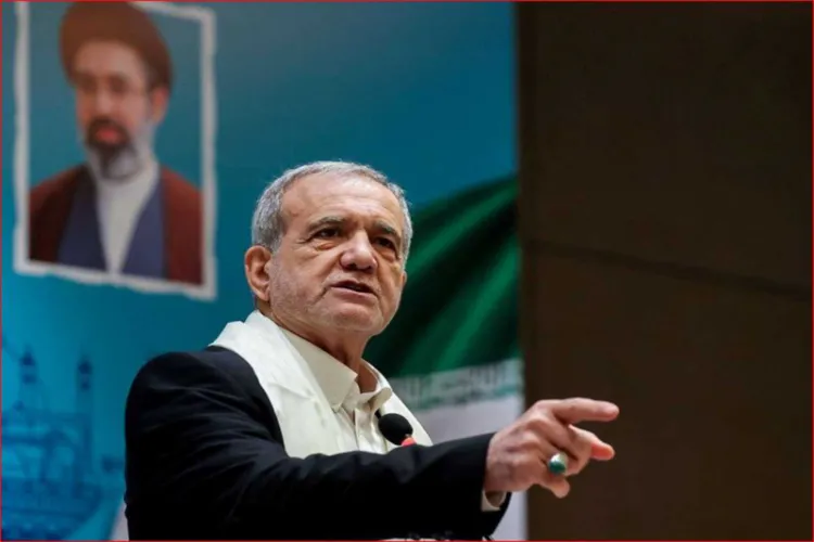 Iranian President Masoud Pezeshkian 