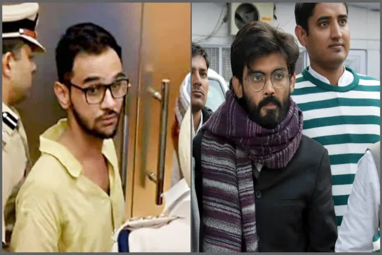 Activists Umar Khalid and Sharjeel Imam