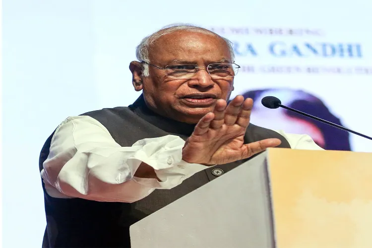 Congress president Mallikarjun Kharge