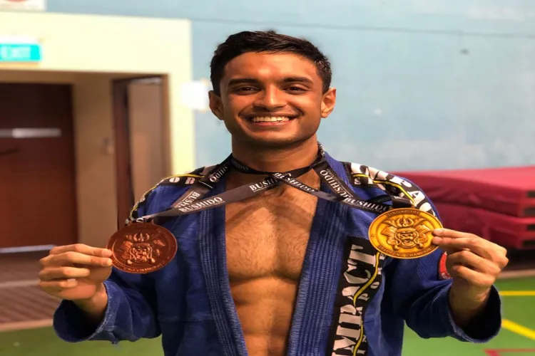 Indian mixed martial arts (MMA) fighter Varun Sanyal