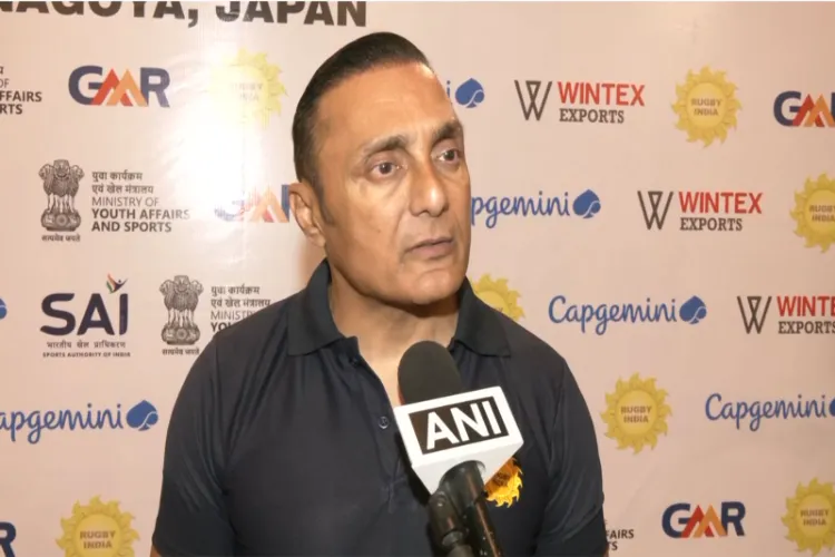 Rugby India president Rahul Bose
