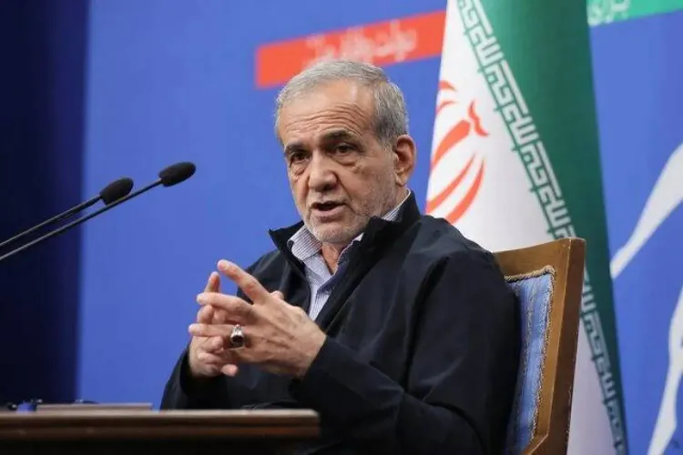 Iranian President Masoud Pezeshkian