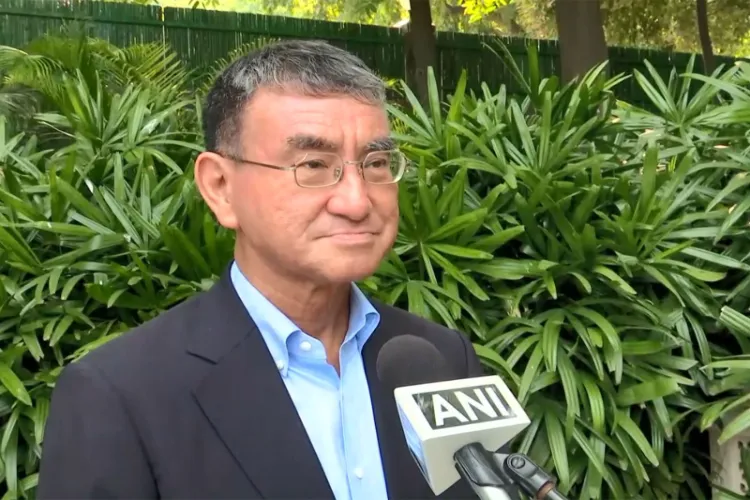 Former Japan FM Taro Kono