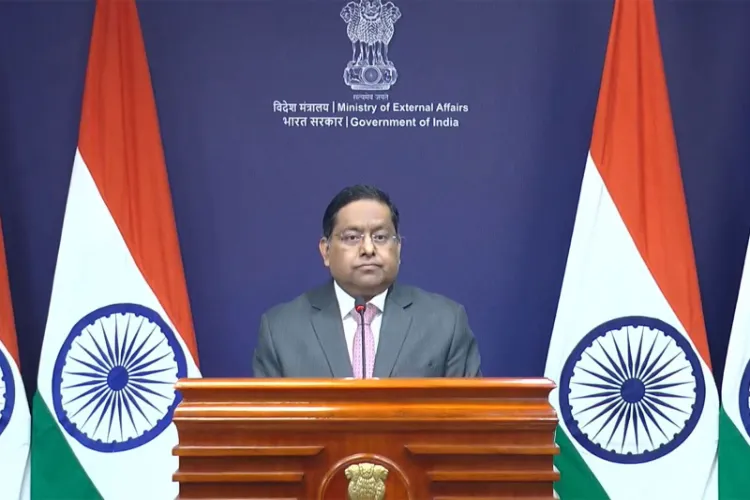 MEA spokesperson Randhir Jaiswal
