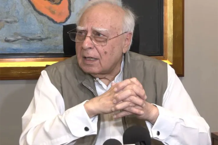 Rajya Sabha MP Kapil Sibal 