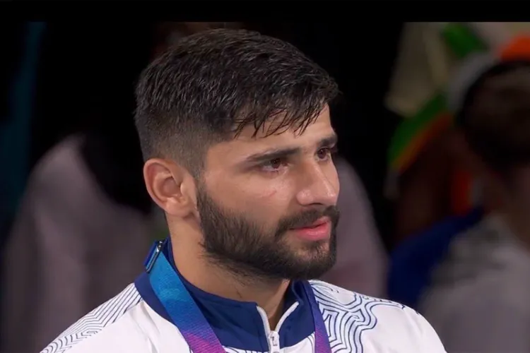Indian boxer Ankush Panghal