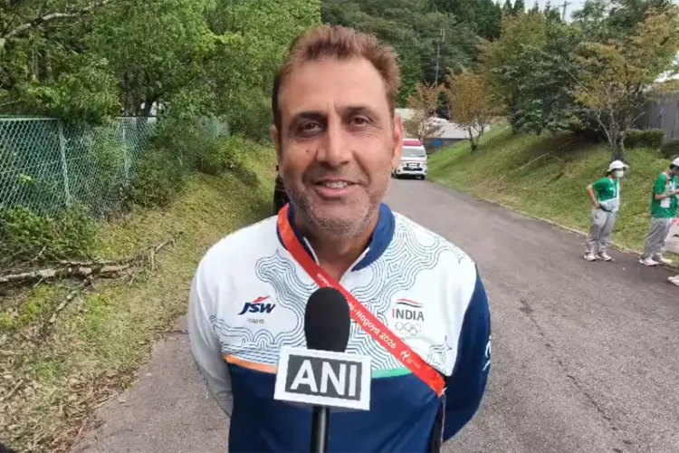 Indian skeet shooter Mairaj Ahmad Khan