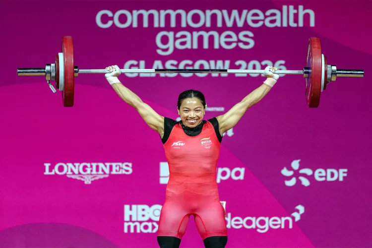 Olympic medallist and three-time Commonwealth Games gold medallist Mirabai Chanu