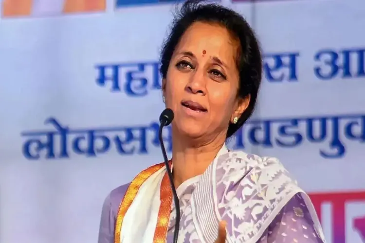  NCP (SP) leader and MP Supriya