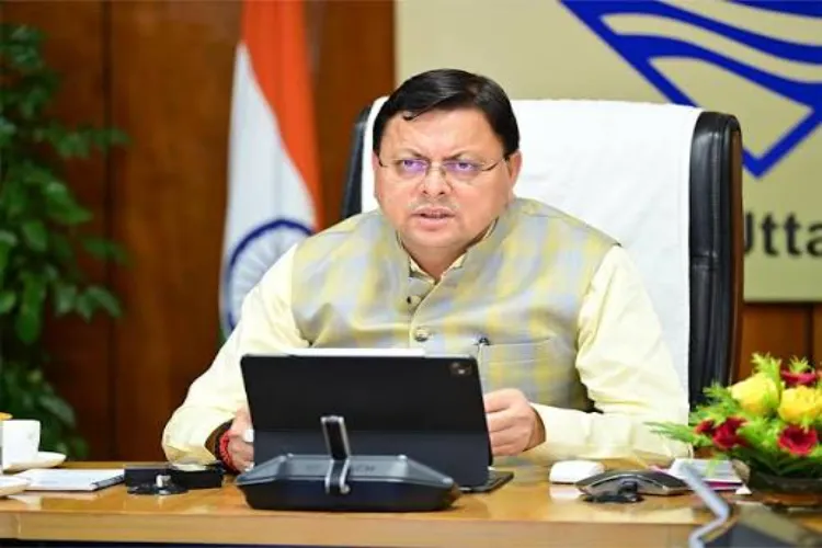 Chief Minister Pushkar Singh Dhami