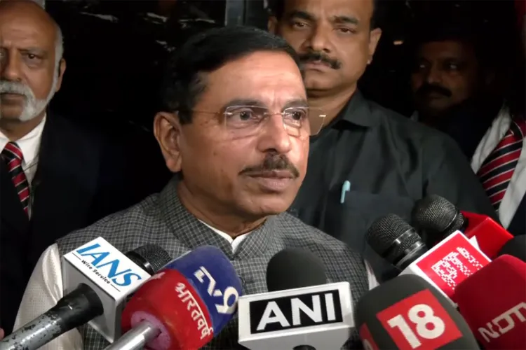 Union Minister of Education Prahlad Joshi