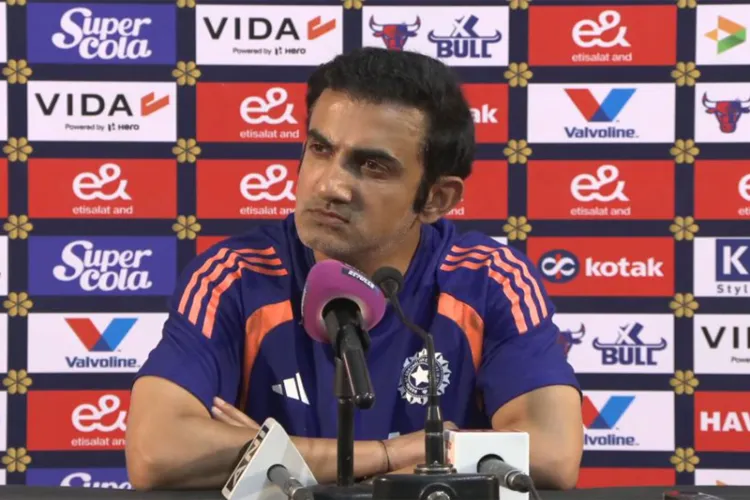 India head coach Gautam Gambhir
