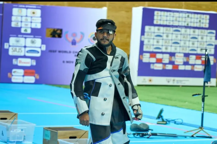 Indian shooter Aishwary Pratap Singh Tomar