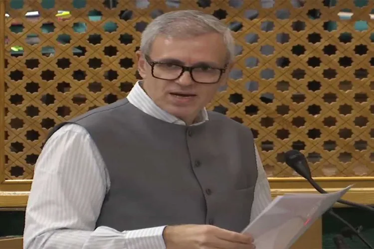 Jammu and Kashmir Chief Minister Omar Abdullah 
