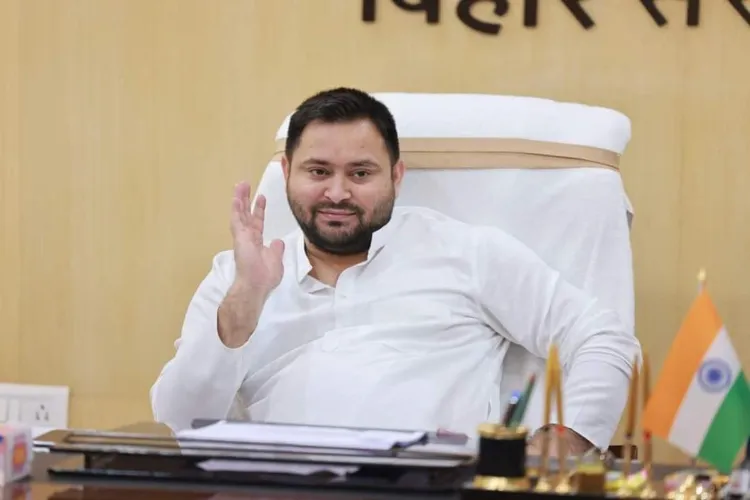 RJD national working president Tejashwi Yadav 