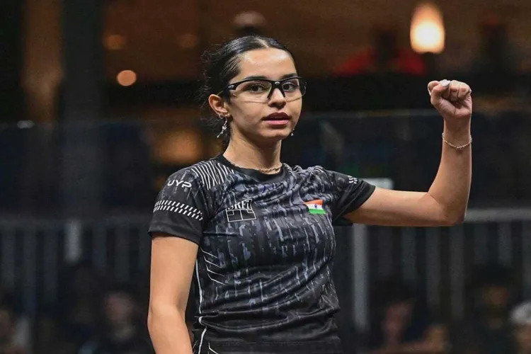 Indian squash star Anahat Singh