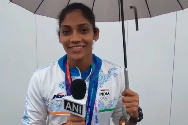 Indian kabaddi player Sonali Shingate