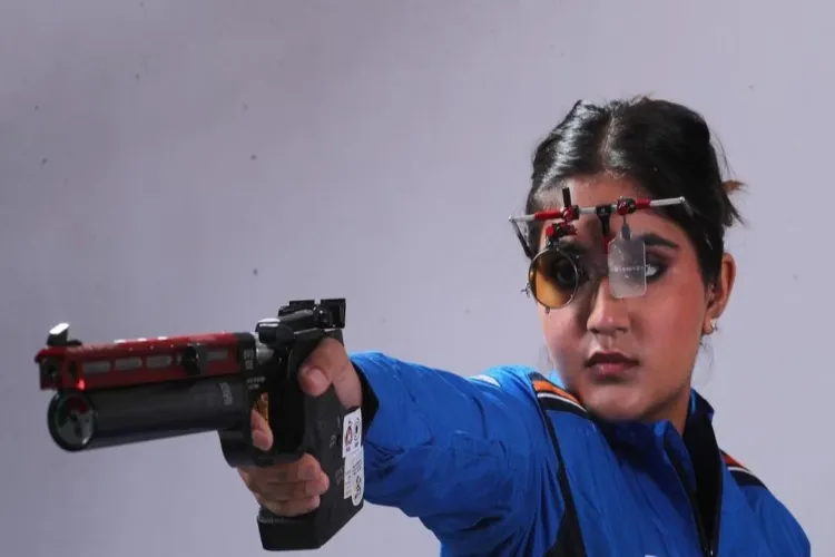 India's Esha Singh 