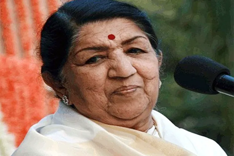 Legendary singer Lata Mangeshkar