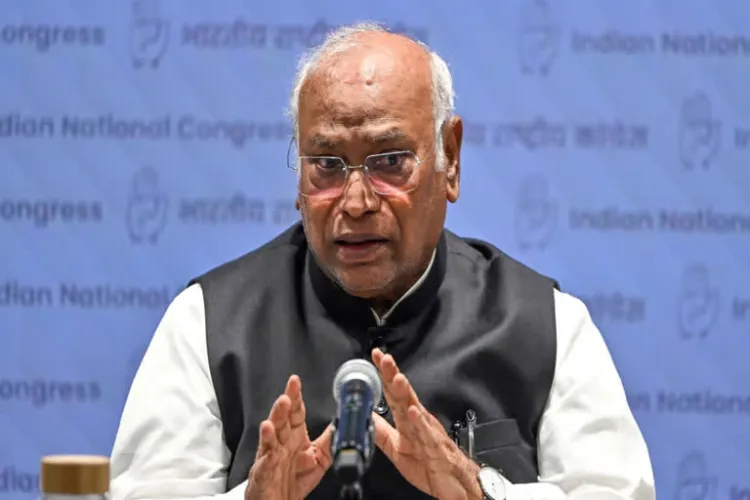 Congress president Mallikarjun Kharge