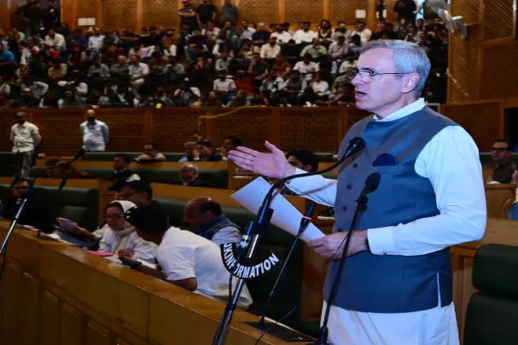 Jammu and Kashmir Chief Minister Omar Abdullah 