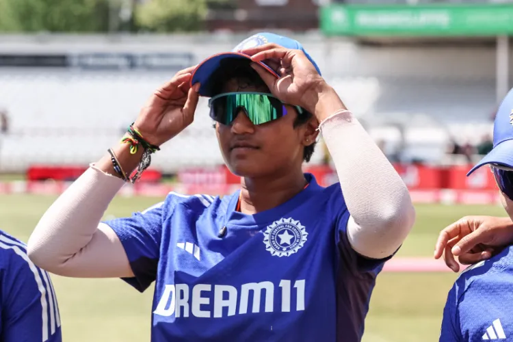 India spinner Sree Charani 