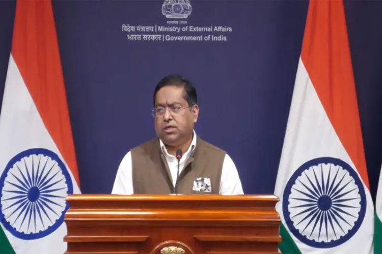 Ministry of External Affairs Spokesperson Randhir Jaiswal