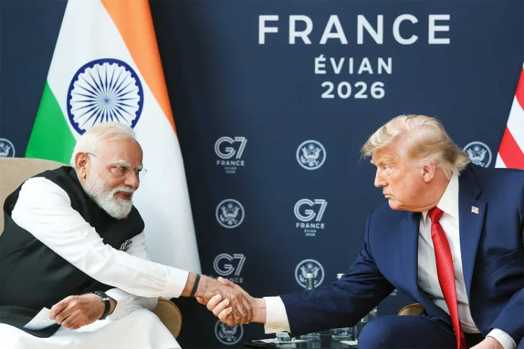 Prime Minister Narendra Modi and US President Donald Trump