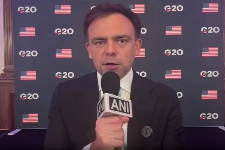 Polish Minister of Finance and Economy Andrzej Domański.