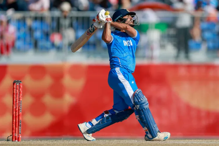 India's batter Ishan Kishan.