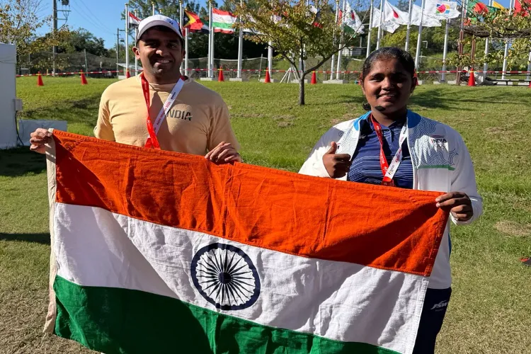 Indian teenager archer Kumkum Mohod 