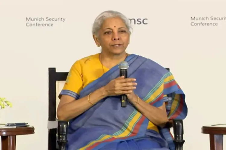 Union Finance Minister Nirmala Sitharaman