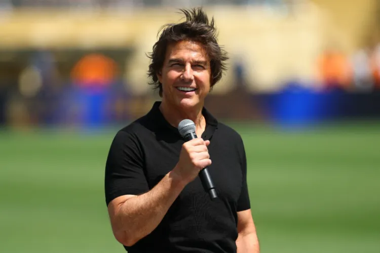 Hollywood icon Tom Cruise 