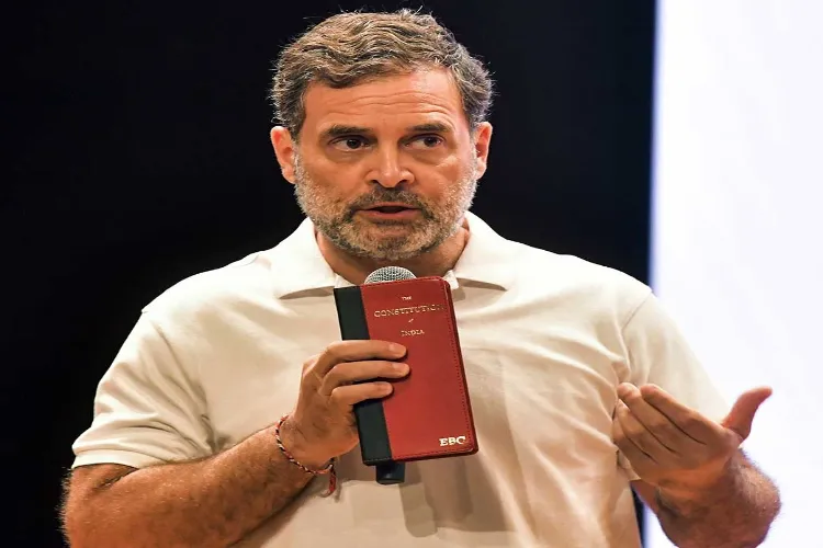 Leader of Opposition in Lok Sabha Rahul Gandhi 