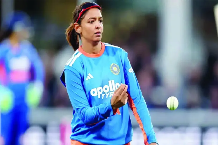 Indian women's cricket team's long-serving captain Harmanpreet Kaur 