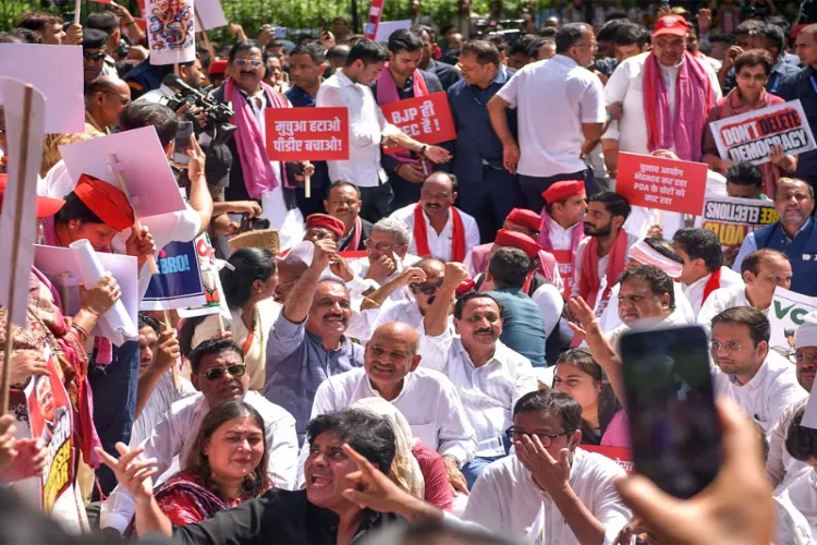 INDIA bloc protest against CEC on Tuesday 
